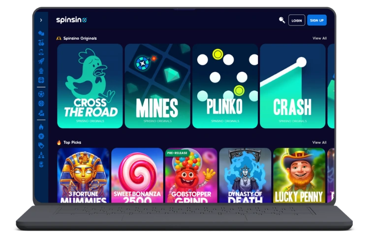 Spinsino Casino site